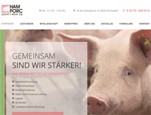 Tablet Screenshot of hamporc.de